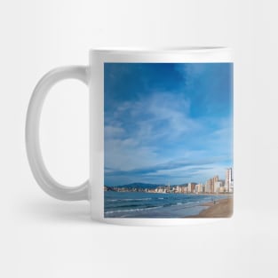 Benidorm Levante Beach Costa Blanca Spain Mug